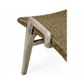 Foot Rest Only - Connects with Navajo Sand & Rattan Lounge Chair 550008-PNS