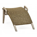 Foot Rest Only - Connects with Navajo Sand & Rattan Lounge Chair 550008-PNS