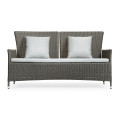 Panama Rattan Two-Seat Sofa with Reclining Back