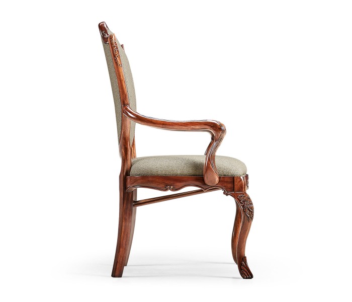 Shield Back Mahogany Arm Chair