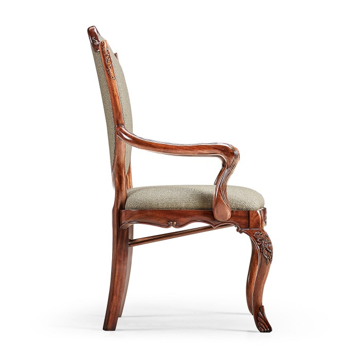 Shield Back Mahogany Arm Chair