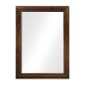 Oak Cushion Frame Mirror (Plain)
