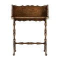 Ocala Victorian Walnut Floor Standing Book Trough