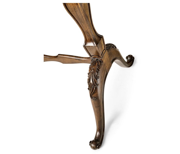 Ocala Victorian Walnut Floor Standing Book Trough