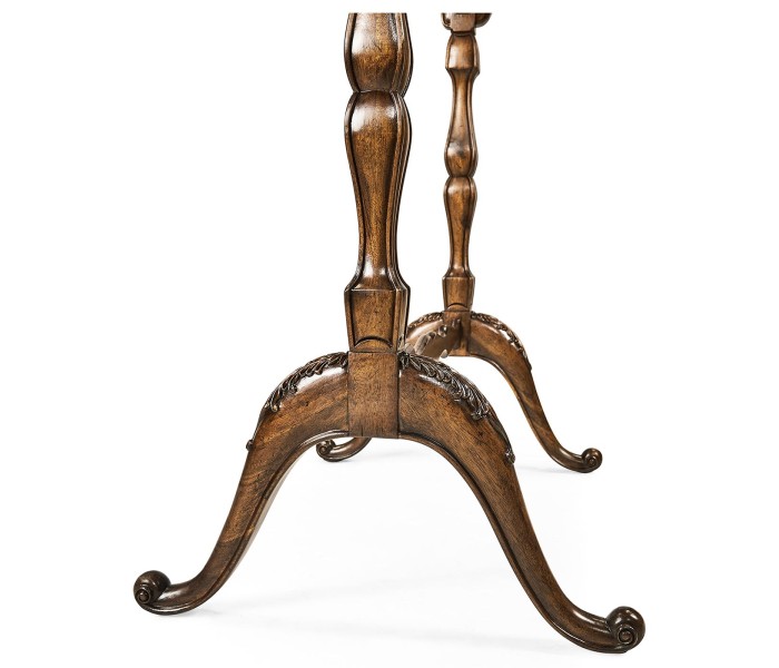 Ocala Victorian Walnut Floor Standing Book Trough