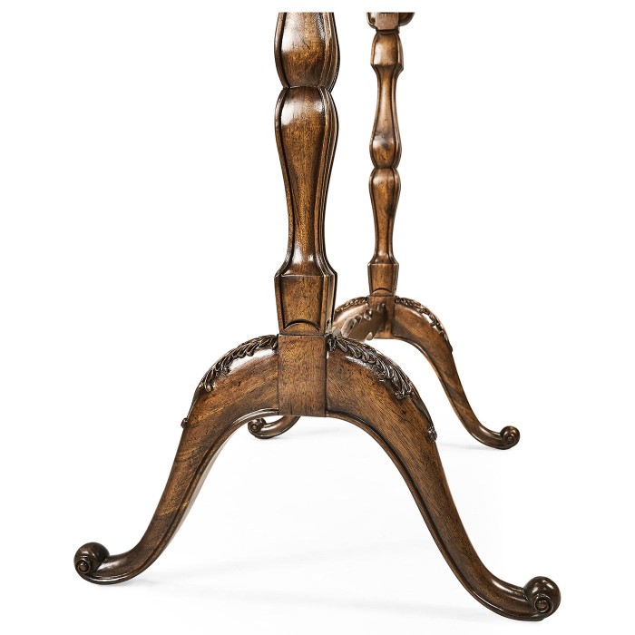 Ocala Victorian Walnut Floor Standing Book Trough