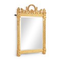 Empire style gilded mirror