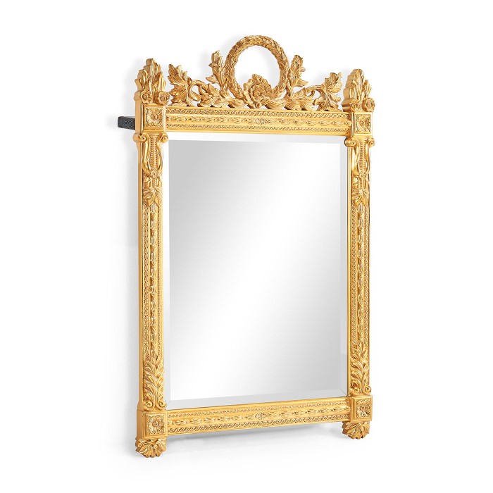 Empire style gilded mirror