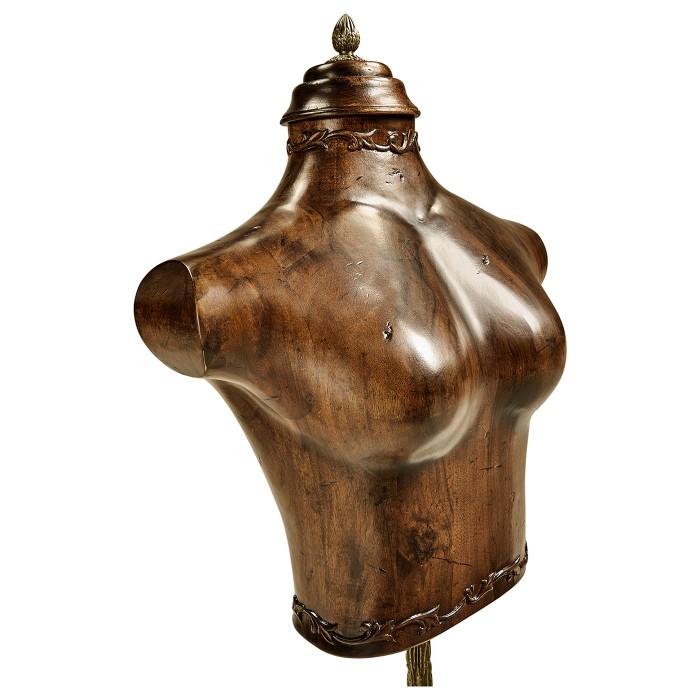 Ocala Large Female Wooden Mannequin & Torso on Stand