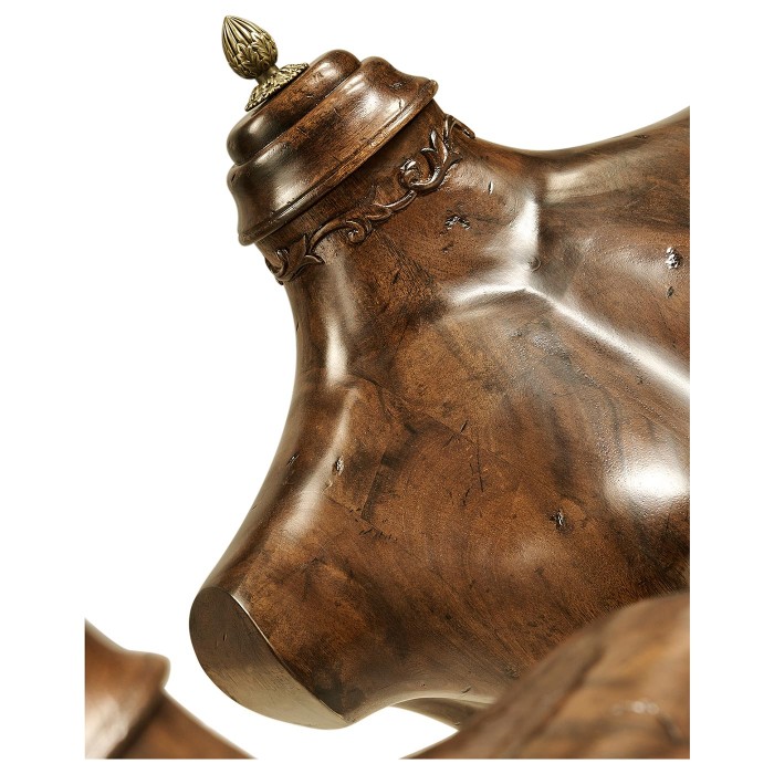 Ocala Large Female Wooden Mannequin & Torso on Stand