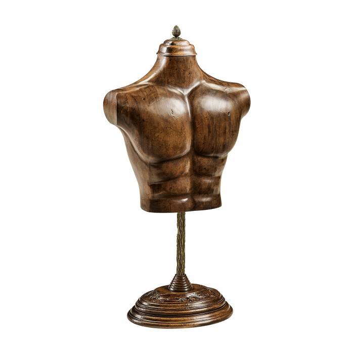 Ocala Large Male Wooden Mannequin & Torso on Stand