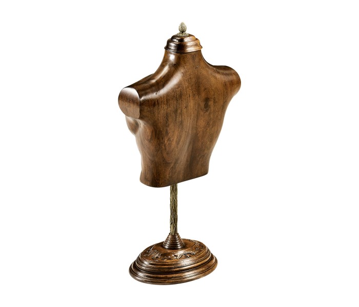 Ocala Large Male Wooden Mannequin & Torso on Stand