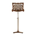 Ocala Fretwork Walnut Adjustable Music Stand