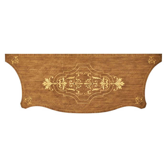 Chippendale style commode with fine inlay