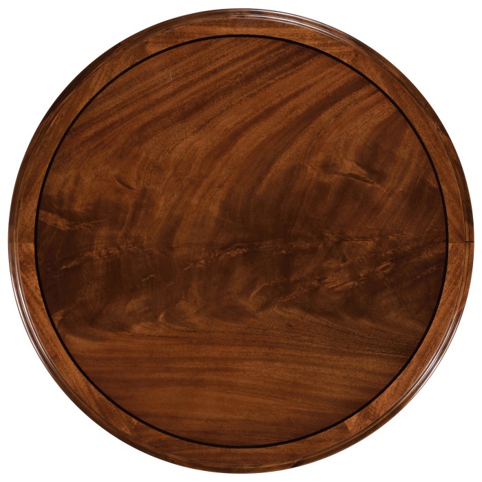 Pedestal Table, top w/out carving details