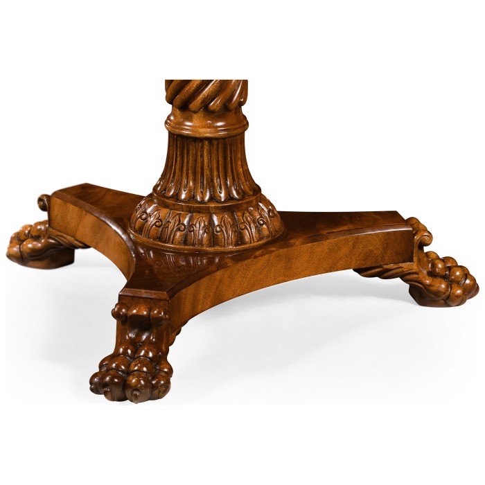 Pedestal Sofa Table