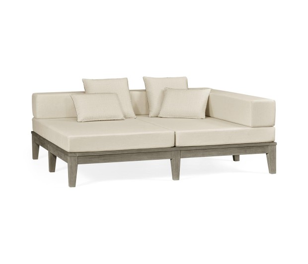 Outdoor Lounge ottoman (COM)