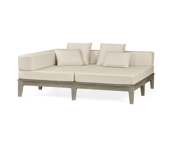Outdoor Lounge ottoman (COM)