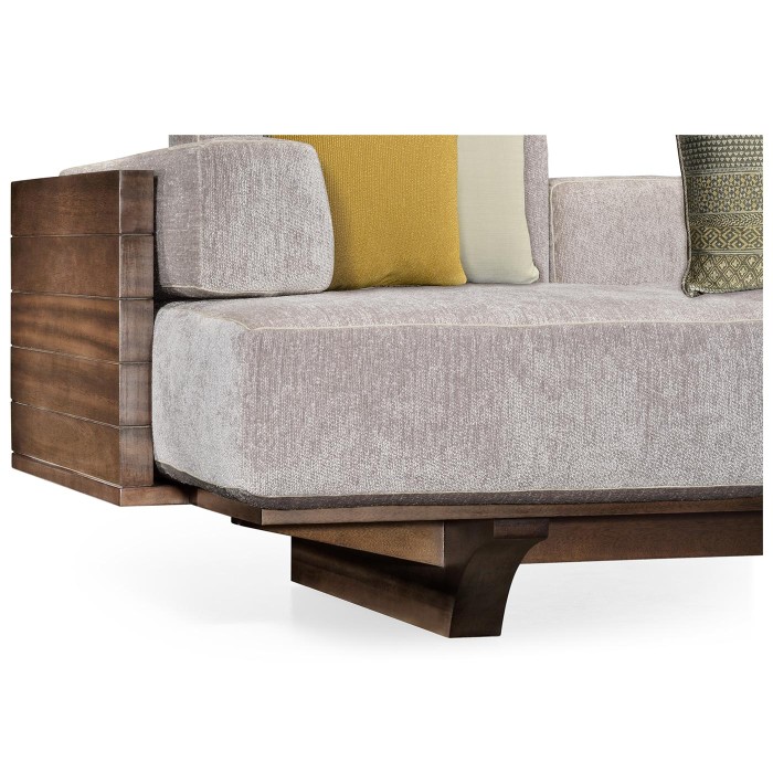 Sofa With Decorative Blanket (Height 670mm)
