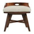 Dressing chair - Sunbelievable fabric SHAMBALA CC067, Color Cream #10E  030-01-01036