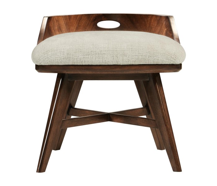 Dressing chair - Sunbelievable fabric SHAMBALA CC067, Color Cream #10E  030-01-01036