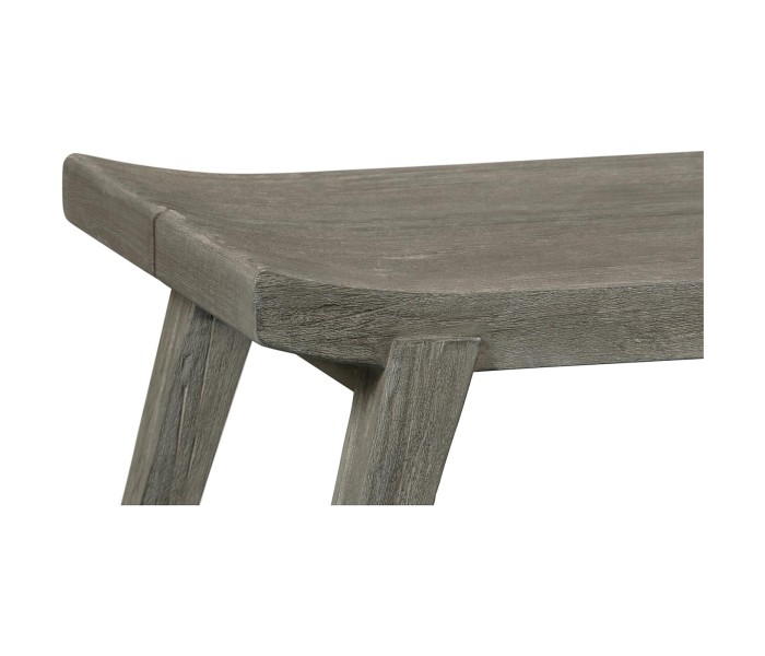 Outdoor long bench