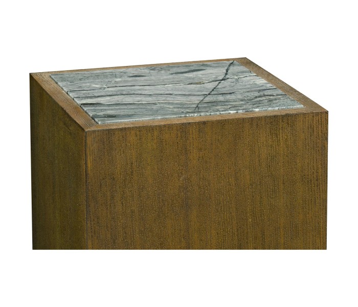 Square end table