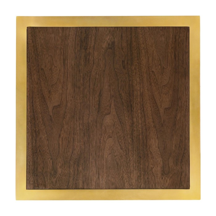 Square tray table