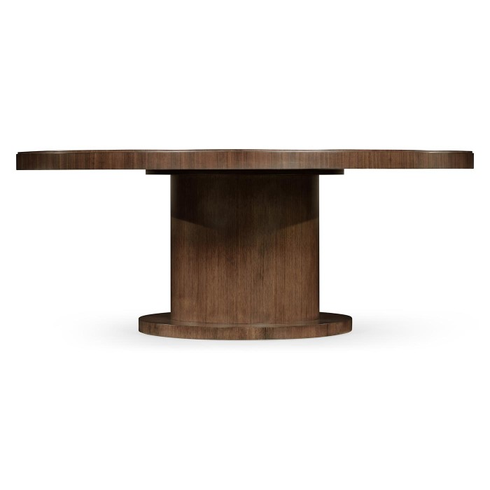 Round dining table