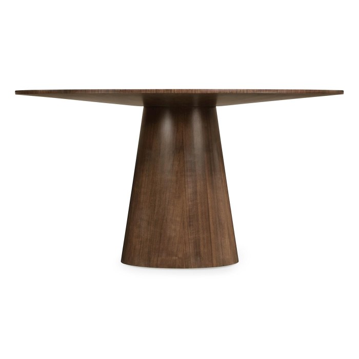 Oval dining table