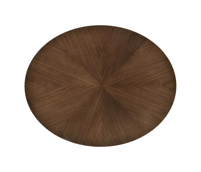 Oval dining table