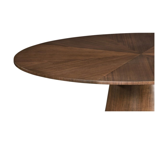 Oval dining table