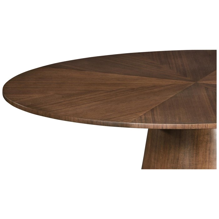 Oval dining table