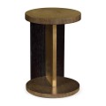 Round side table