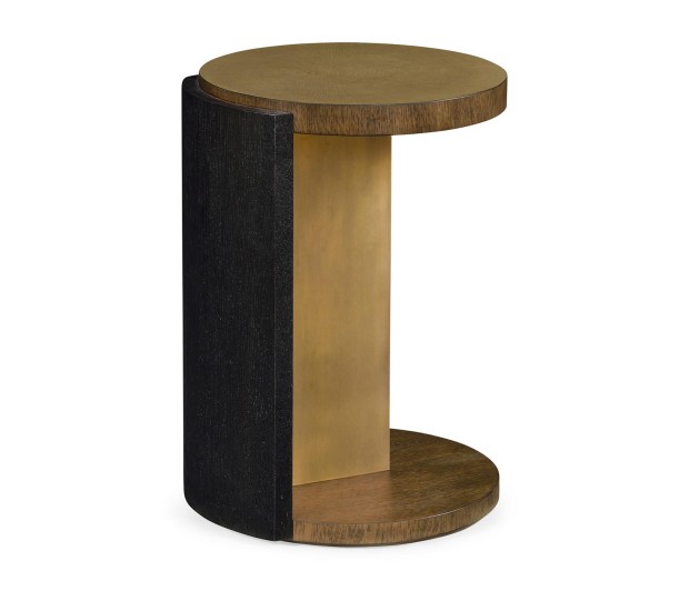Round side table