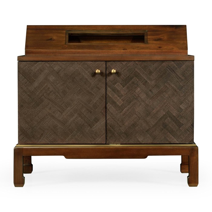 Nightstand with tray
