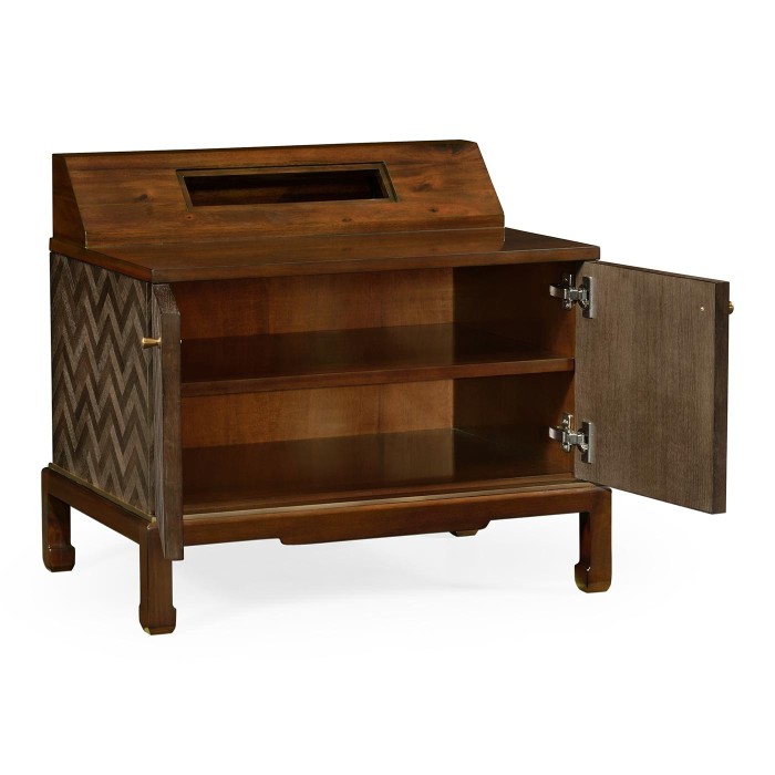 Nightstand with tray