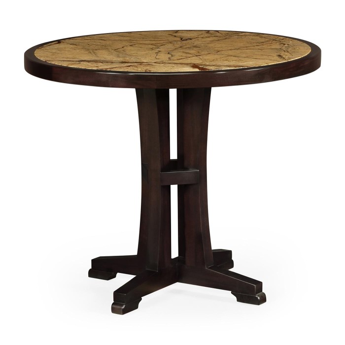 Round dining table