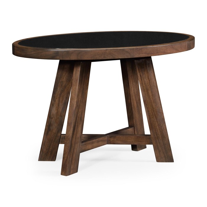 Oval table