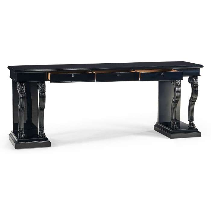 International Basalt Console One Fifth Black