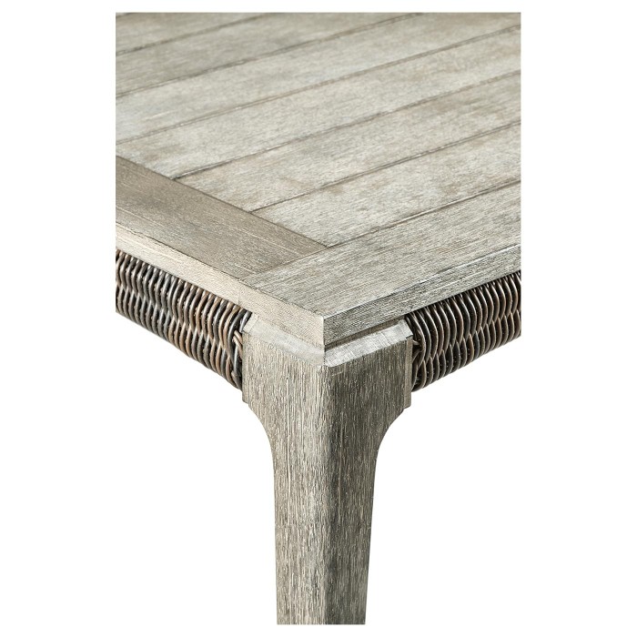 Square dining table