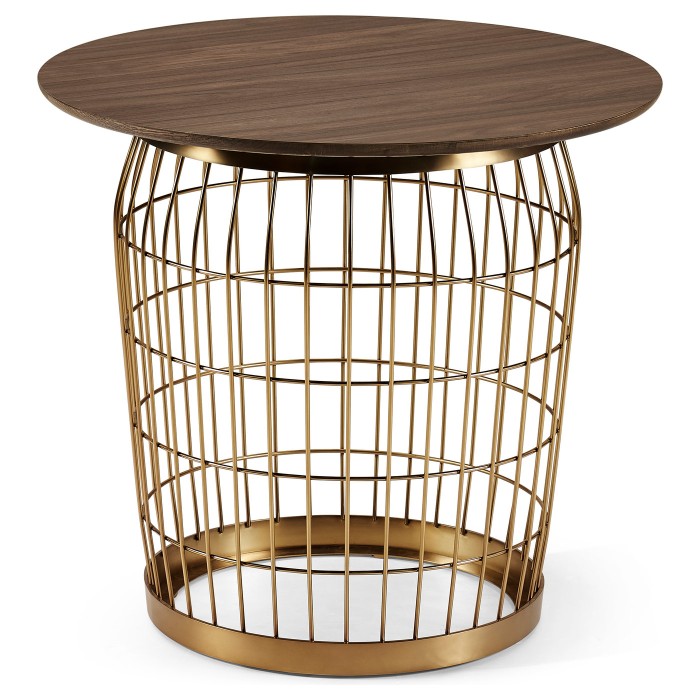 Round table without storage stool
