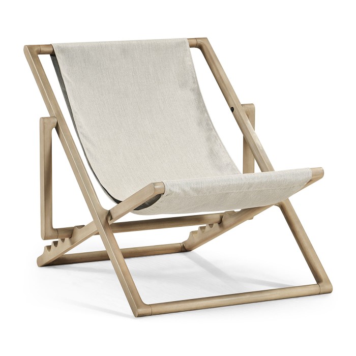 LOUNGE CHAIR - CANVAS NAVY