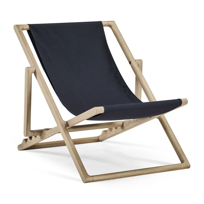 LOUNGE CHAIR - CANVAS GRANITE