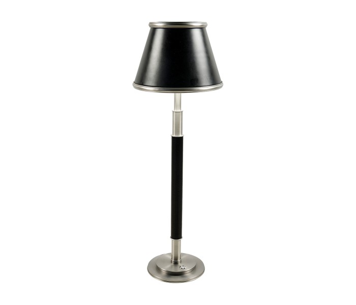 Stick Lamp - Leather Post