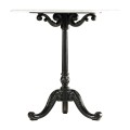 Round Table with White Carrara top 
28