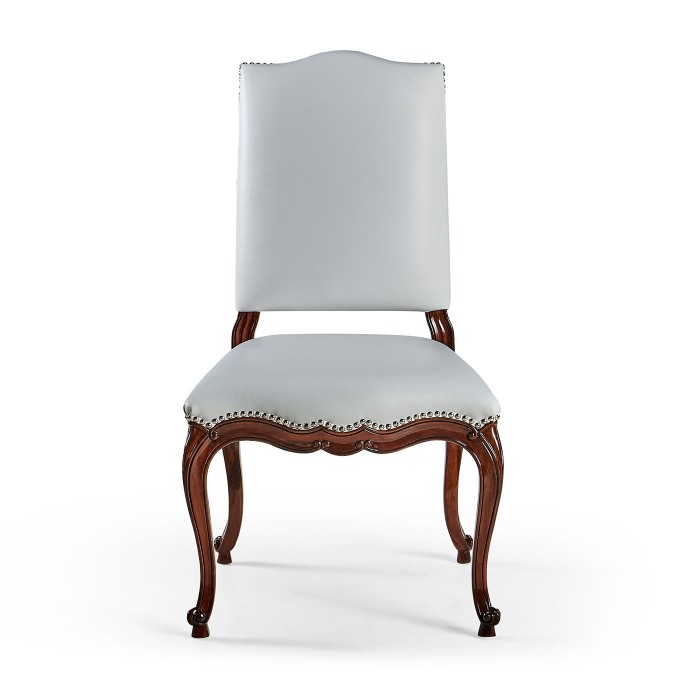 Side Chair B -
 Mahogany finish