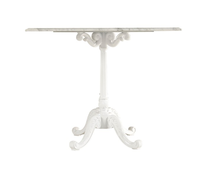 Large Rect Table White Carrara top 
34