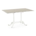 Large Rect Table White Carrara top 
34