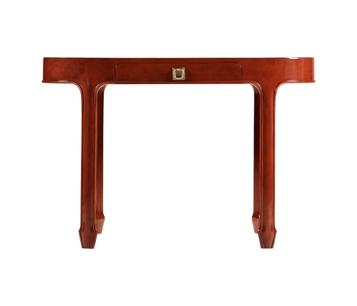 OVAL LAQUER DESK